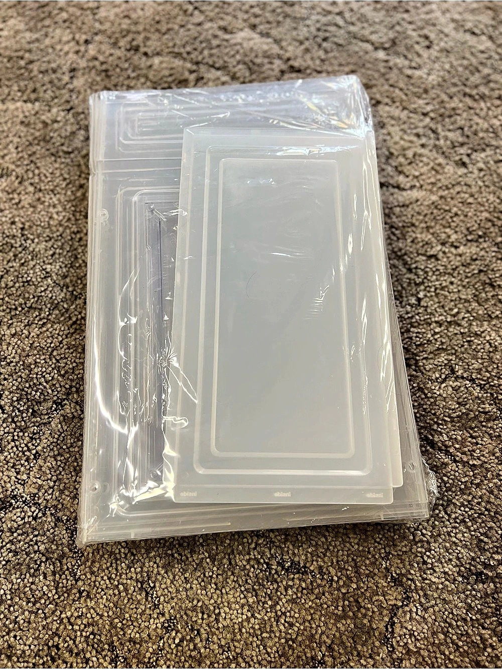 Clear Plastic Shoe Organizer